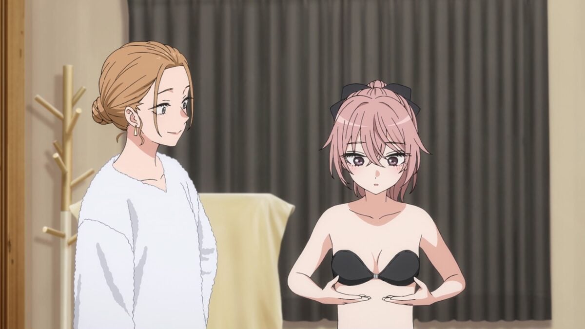 My Dress Up Darling S2 Episode 23 Miyako Teaches Sajuna Cleavage Tricks