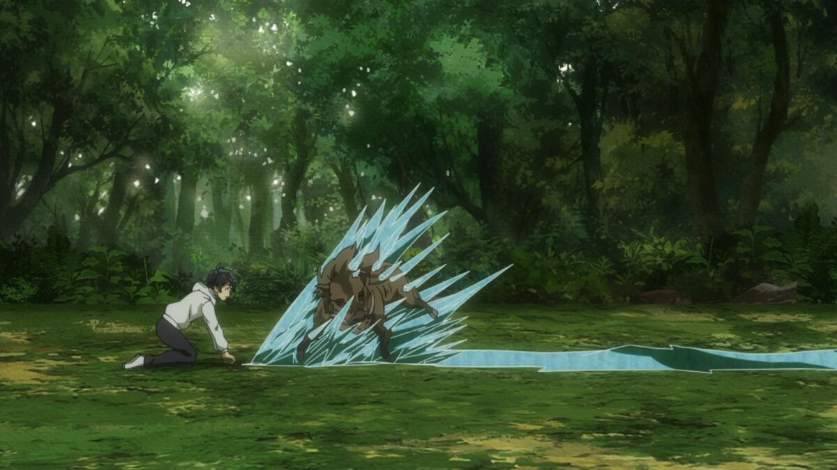 The Water Magician Ryo Icicle Attack