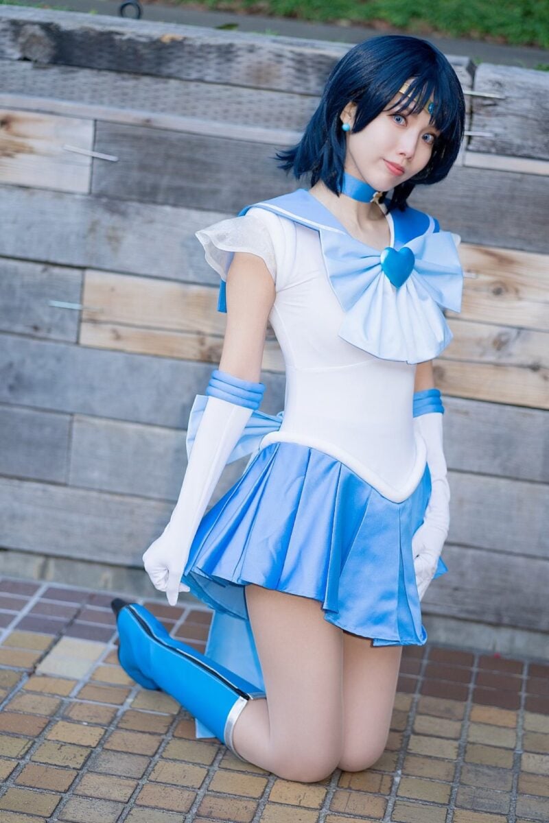 Su_Xrrr could pass for the real-life Ami Mizuno! 