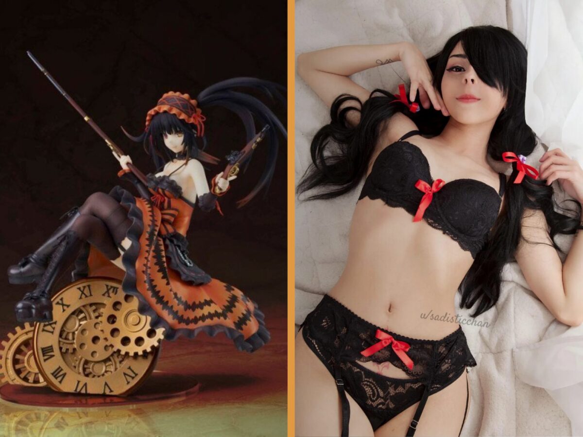 Kurumi Tokisaki 1/7 Figure vs Yuzuki Cos