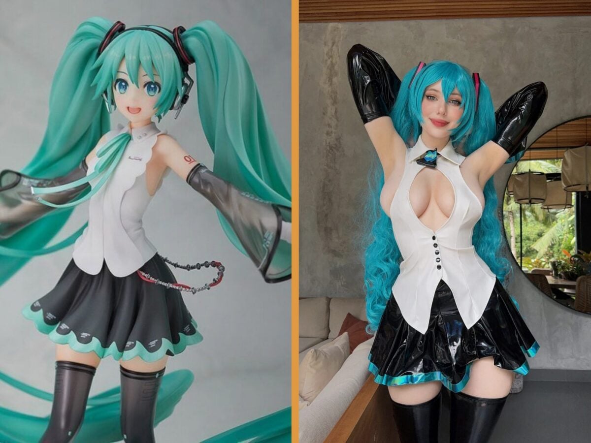 Hatsune Miku NT 1/8 Complete Figure vs Alina Becker Cosplay