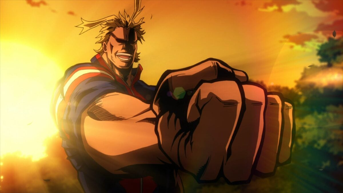 My Hero Academia All Might Inspiring