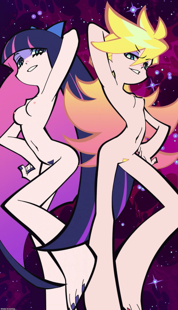 New Panty And Stocking With Garterbelt Episode 10 Naked Panty And Stocking