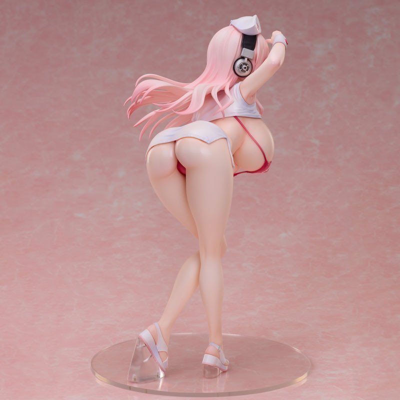 Union Creative Super Sonico Nurse Bikini 17 Figure Back View