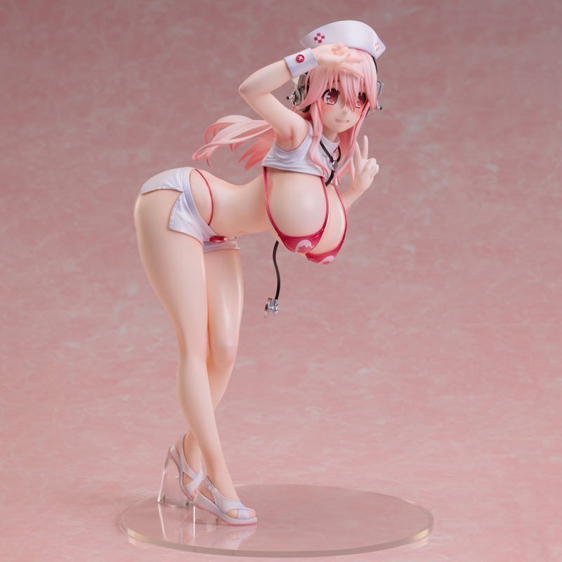 Union Creative Super Sonico Nurse Bikini 17 Figure Side View