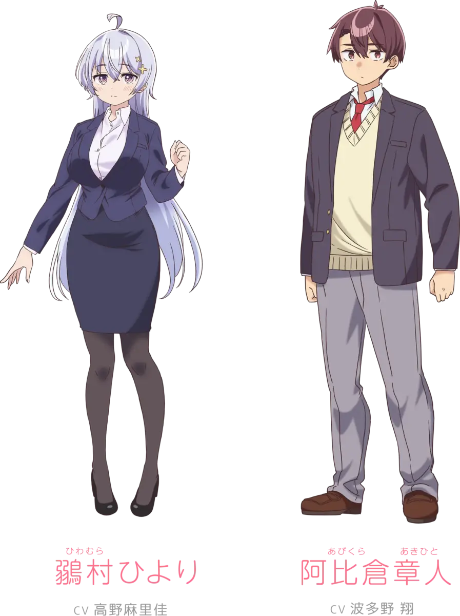 Yowayowa Sensei Characters