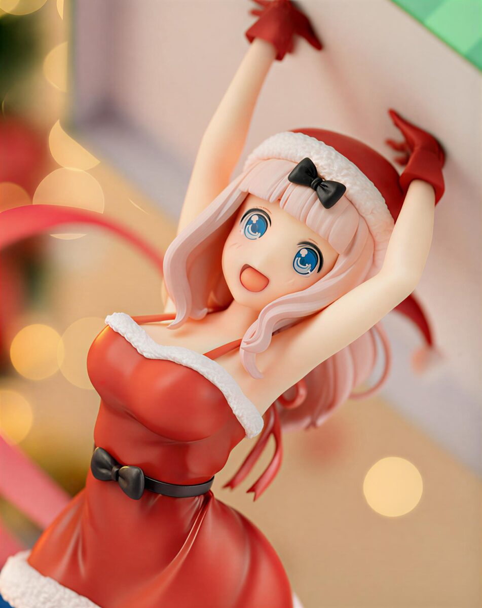 BeBox Love Is War Chika Fujiwara Christmas Figure Front View Cropped 01