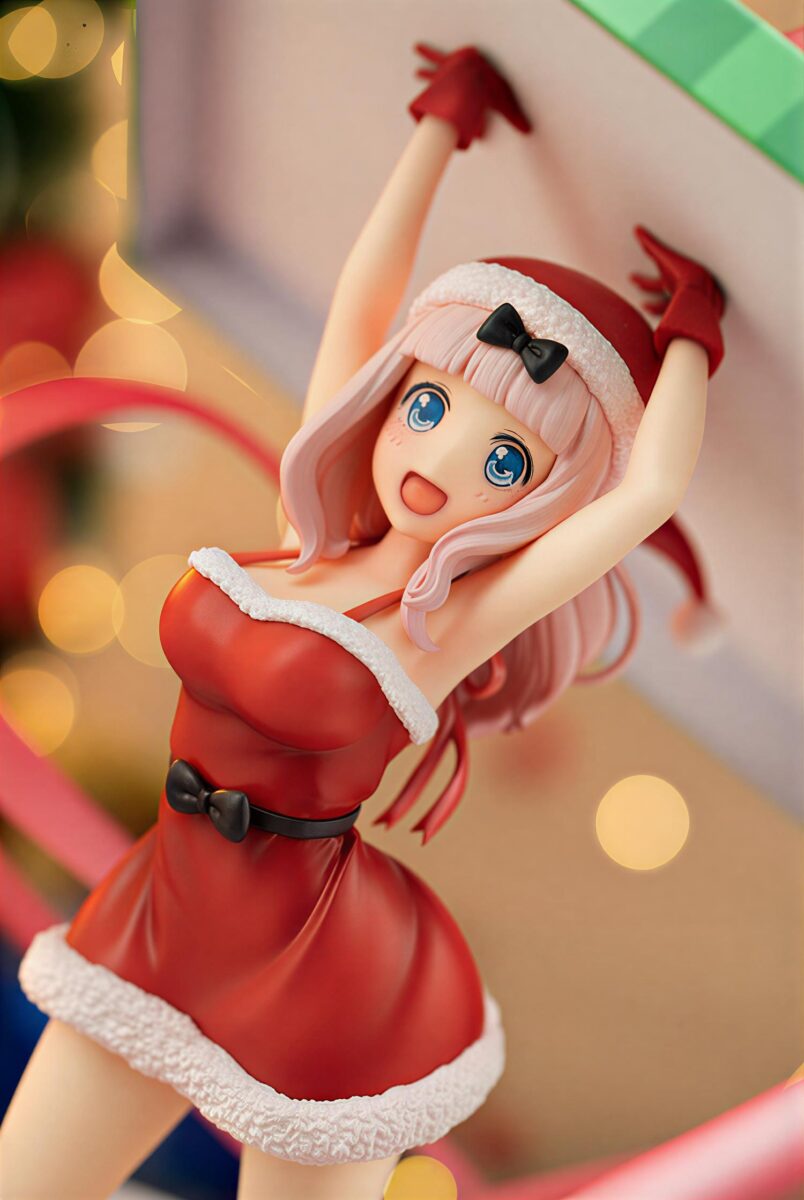 BeBox Love Is War Chika Fujiwara Christmas Figure Front View Cropped 02