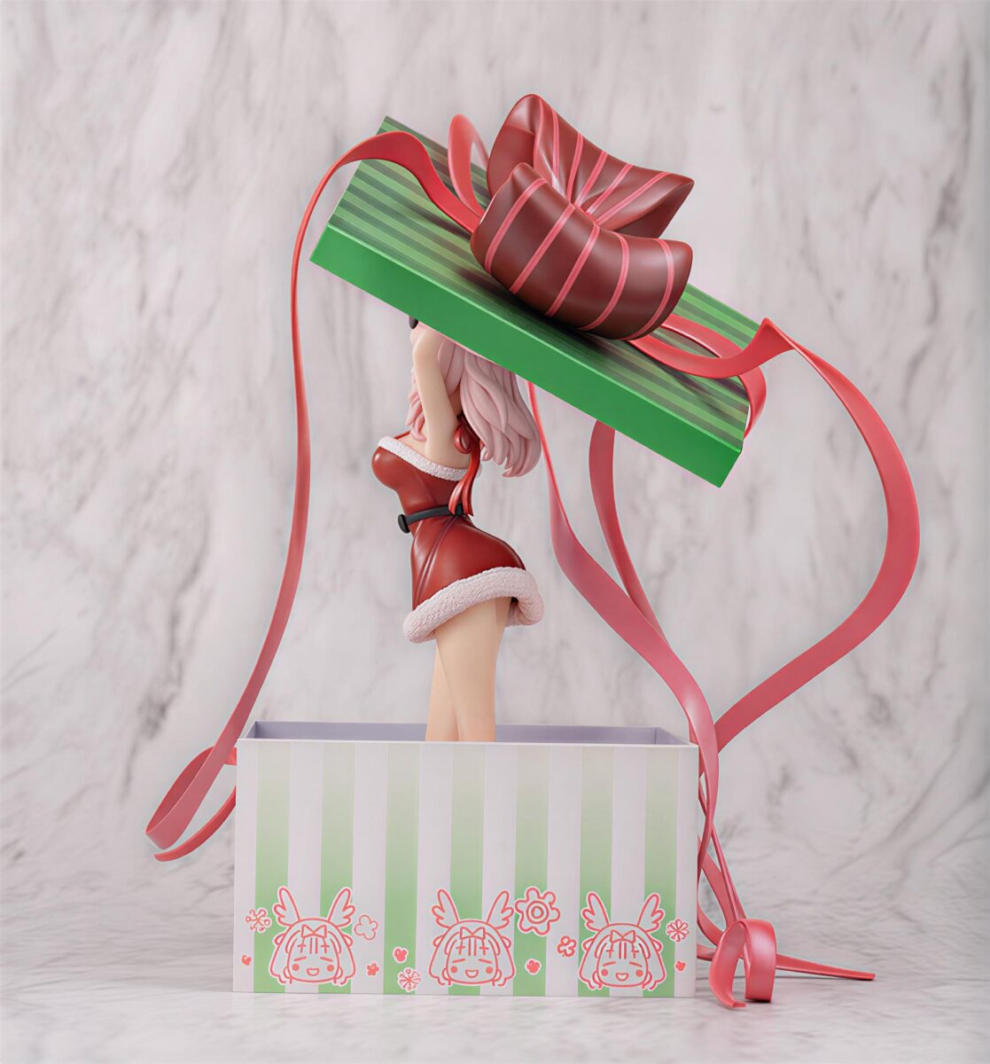 BeBox Love Is War Chika Fujiwara Christmas Figure Left Side View