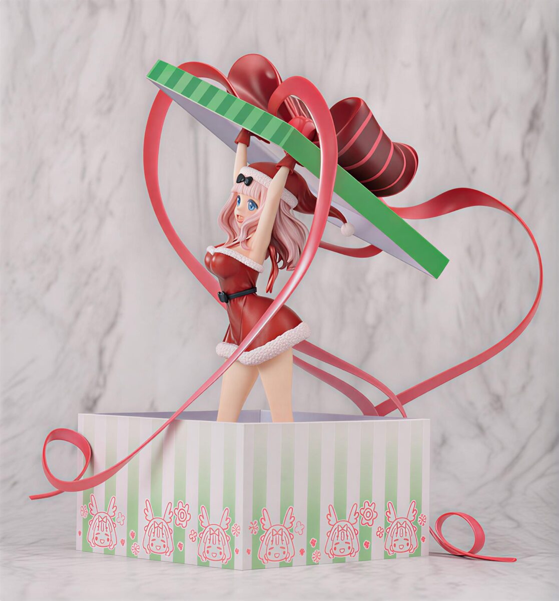 BeBox Love Is War Chika Fujiwara Christmas Figure Side View