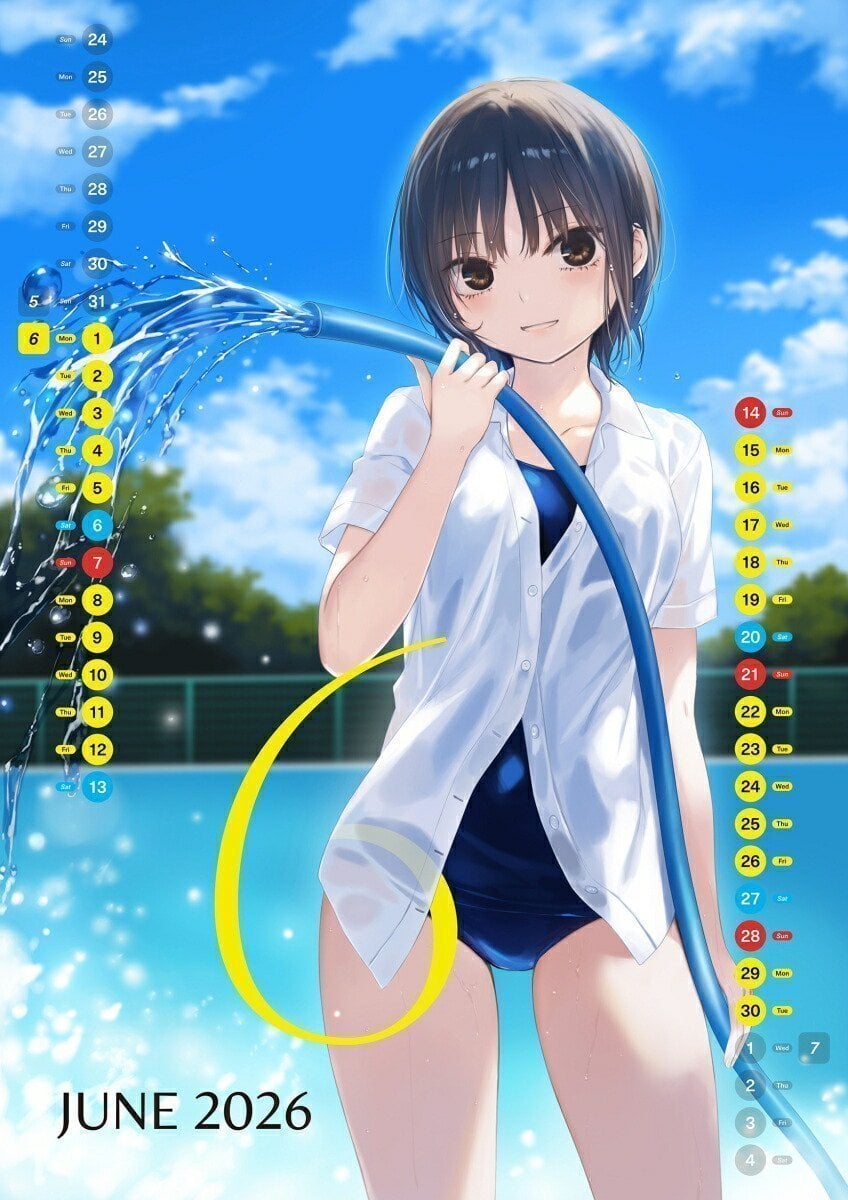 Coffee Kizoku Artist Calendar 2026 3