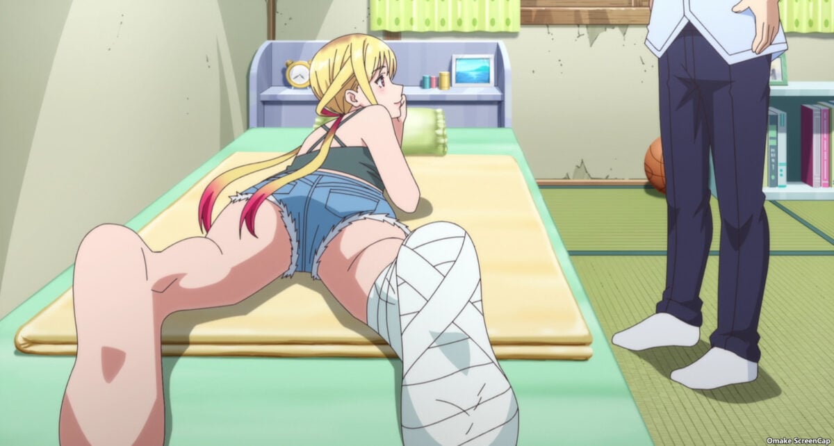 Sawaranaide Kotesashi Kun Episode 10 Aroma Lies On Belly In Bed