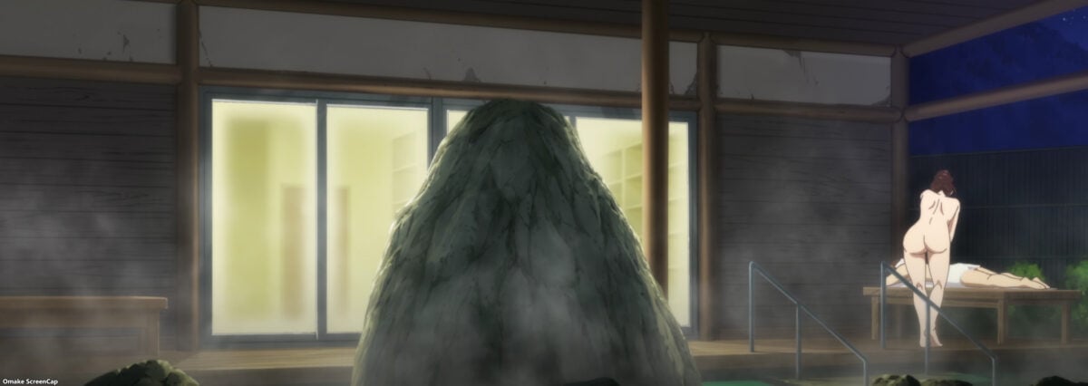 Sawaranaide Kotesashi Kun Episode 9 Miyuki Kouyou At Onsen Bench