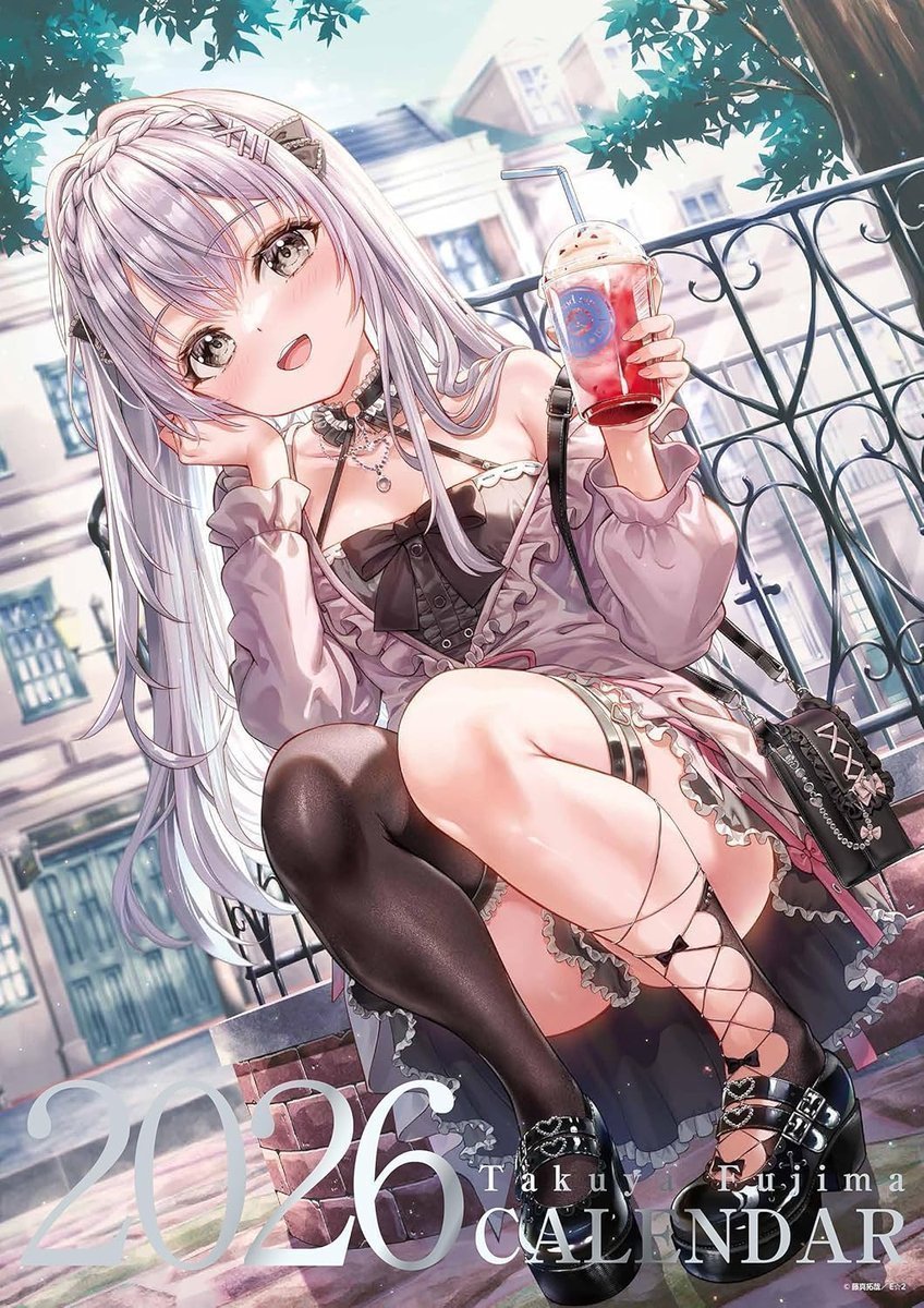 Takuya Fujima Artist Calendar 2026 1