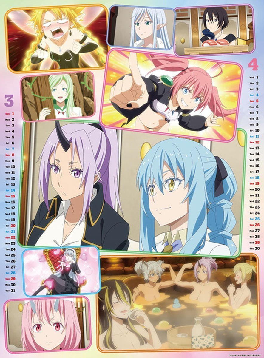 Tensura Calendar Inside 2