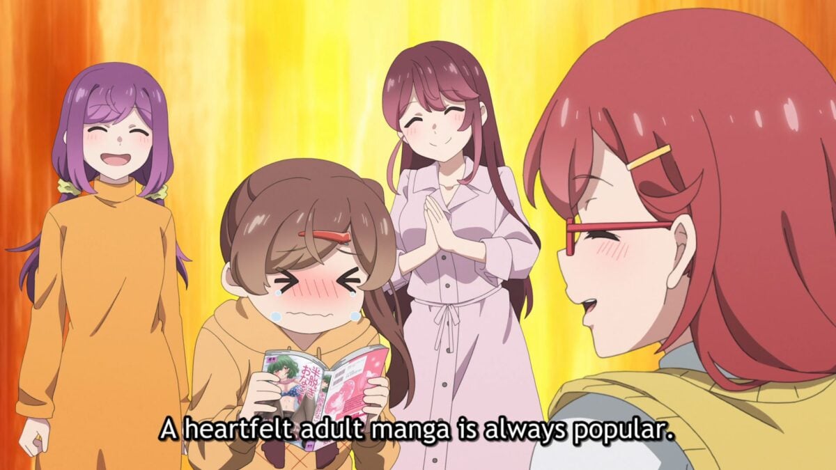 A Mangaka's Weirdly Wonderful Workplace Scene 01