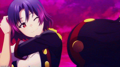 Chained Soldier S2 Episode 3 Yakumo Ogles Kyouka's Bust