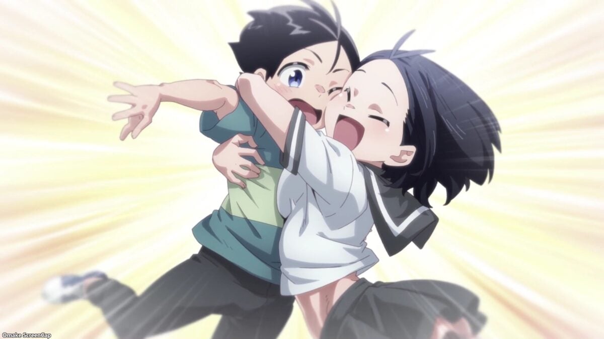 Chained Soldier S2 Episode 3 Young Aoba Hugs Yuuki