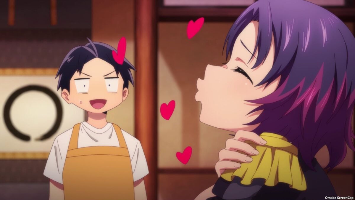 Chained Soldier S2 Episode 3 Yuuki Watches Yakumo Fantasize