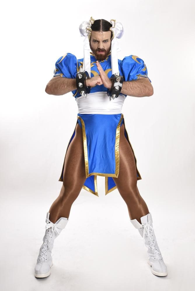Ladybeard Chun Li