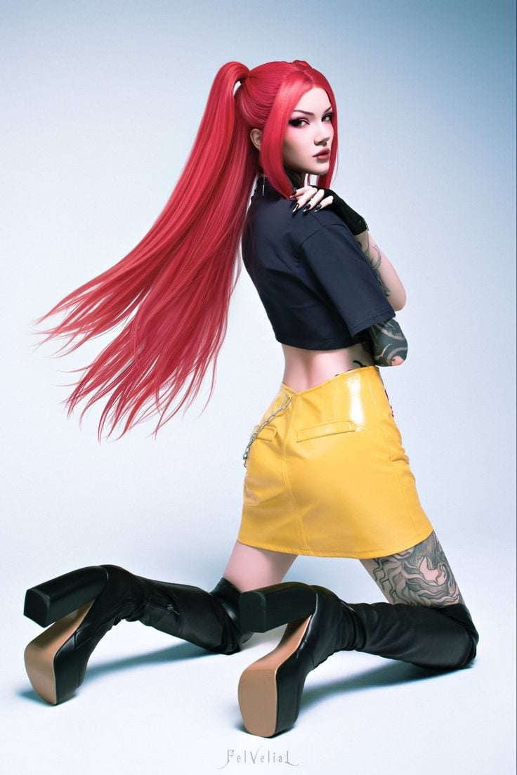 Vell Felice Mira KPop Demon Hunters Cosplay 2