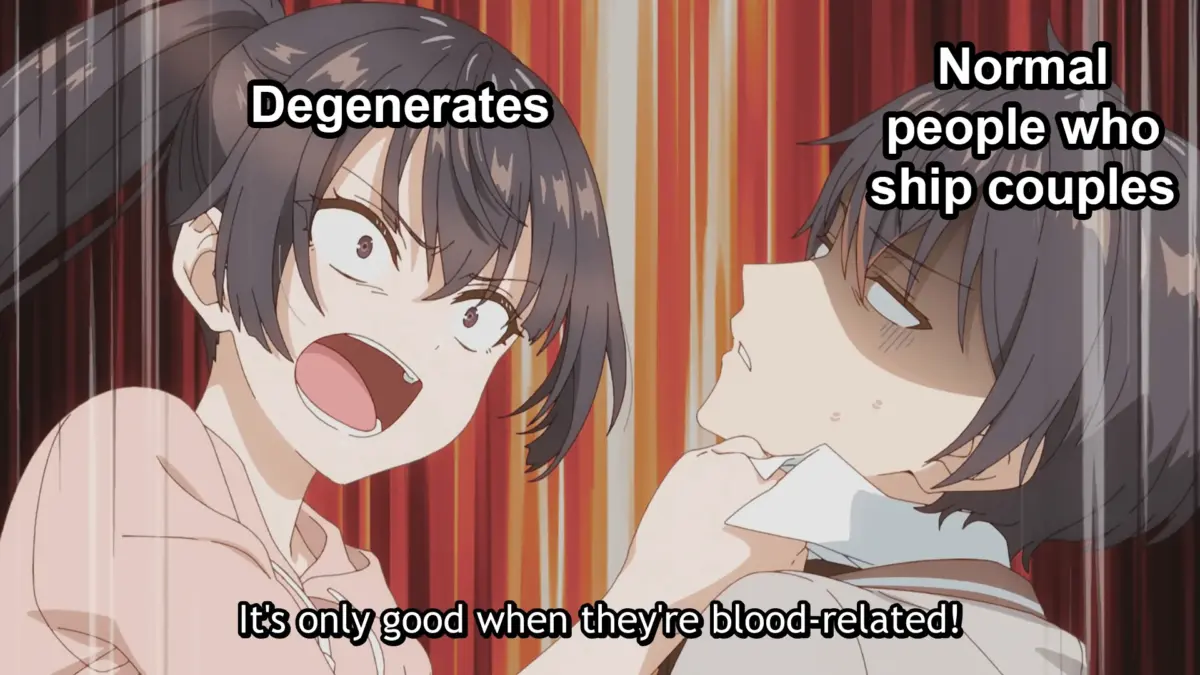 A wise woman once said, "It only counts when they're blood related!"