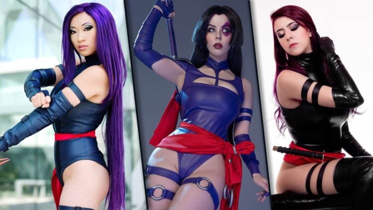 Psylocke Cosplays Featured Image