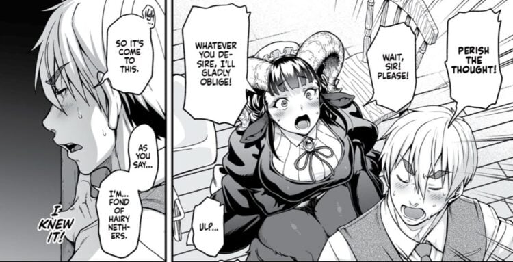 So You Like Demihumans Black Goat Hairy Nethers