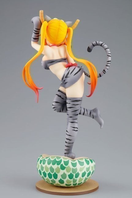 Sol International Miss Kobayashi's Dragon Maid Torhu Cat Dragon Figure Back View