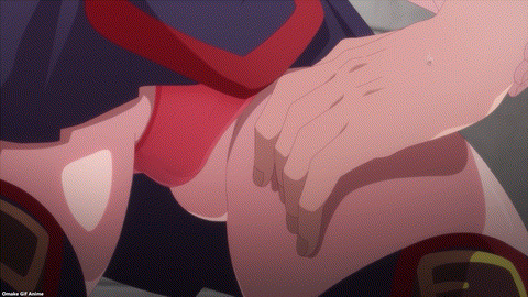 Chained Soldier S2 Episode 8 Yuuki's Hand On Yakumo's Thigh