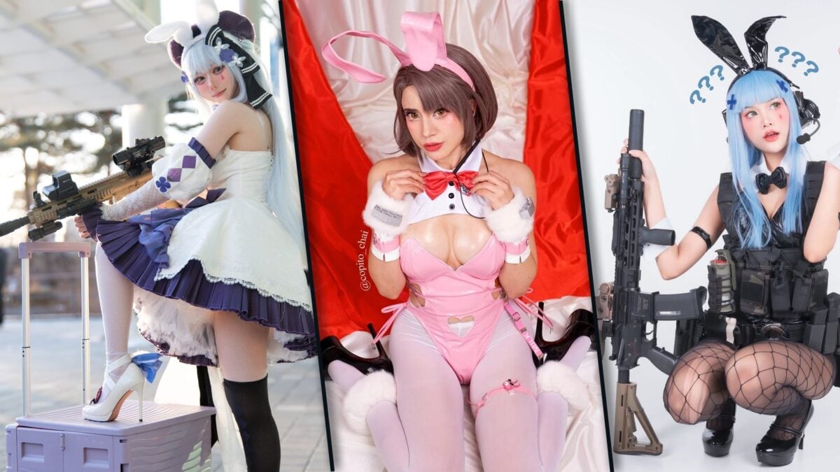 Bunny Gun Girl Cosplays Featured Image