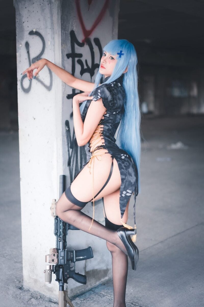 S E N A S A M A HK416 Cosplay Chinese Dress 1