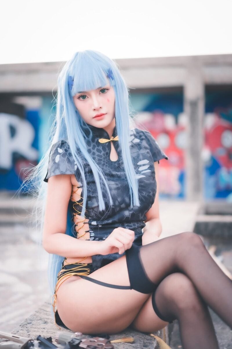S E N A S A M A HK416 Cosplay Chinese Dress 2