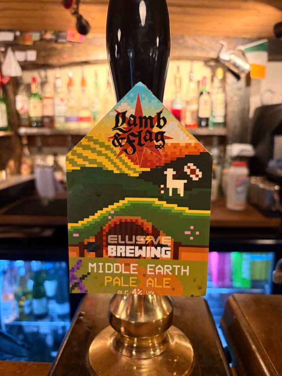 Drinking At The Lamb And Flag
