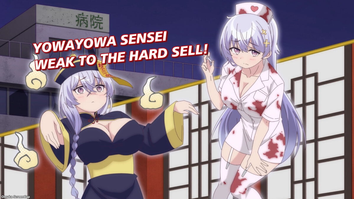Yowayowa Sensei, Episode 3 &mdash; Weak to the Hard Sell!