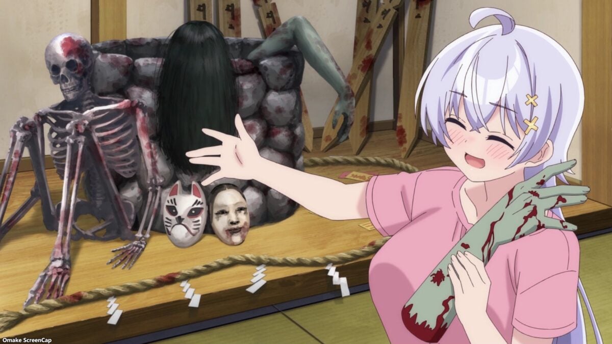 Yowayowa Sensei Episode 4 Hiyori Sensei Proud Of Horror Props