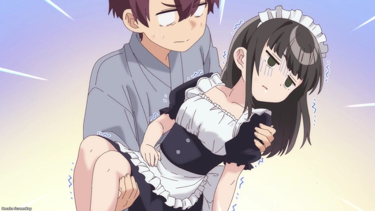 Yowayowa Sensei Episode 7 Akihito Princess Carries Maid Yuuki