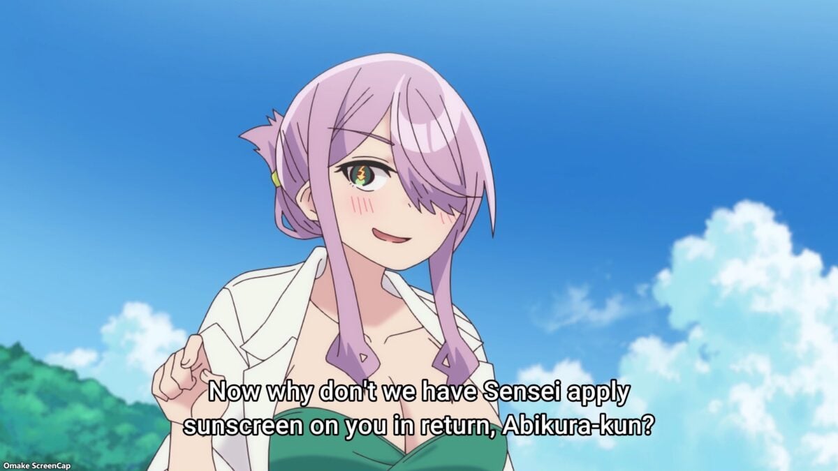 Yowayowa Sensei Episode 7 Kaya Suggests Sunscreen Reciprocation