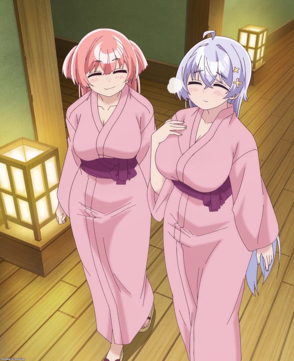 Yowayowa Sensei Episode 7 Mizuki Hiyori Sensei Wear Yukata
