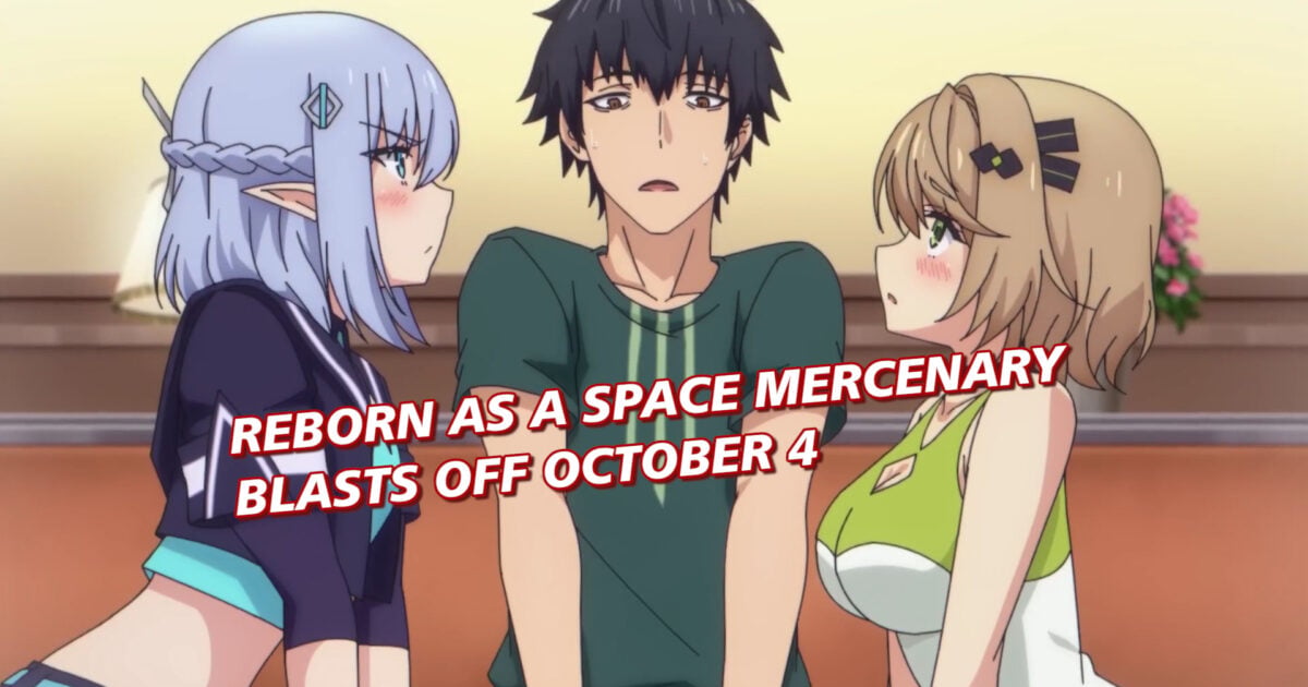 Reborn as a Space Mercenary Blasts Off October 4 With a Proven Isekai Crew