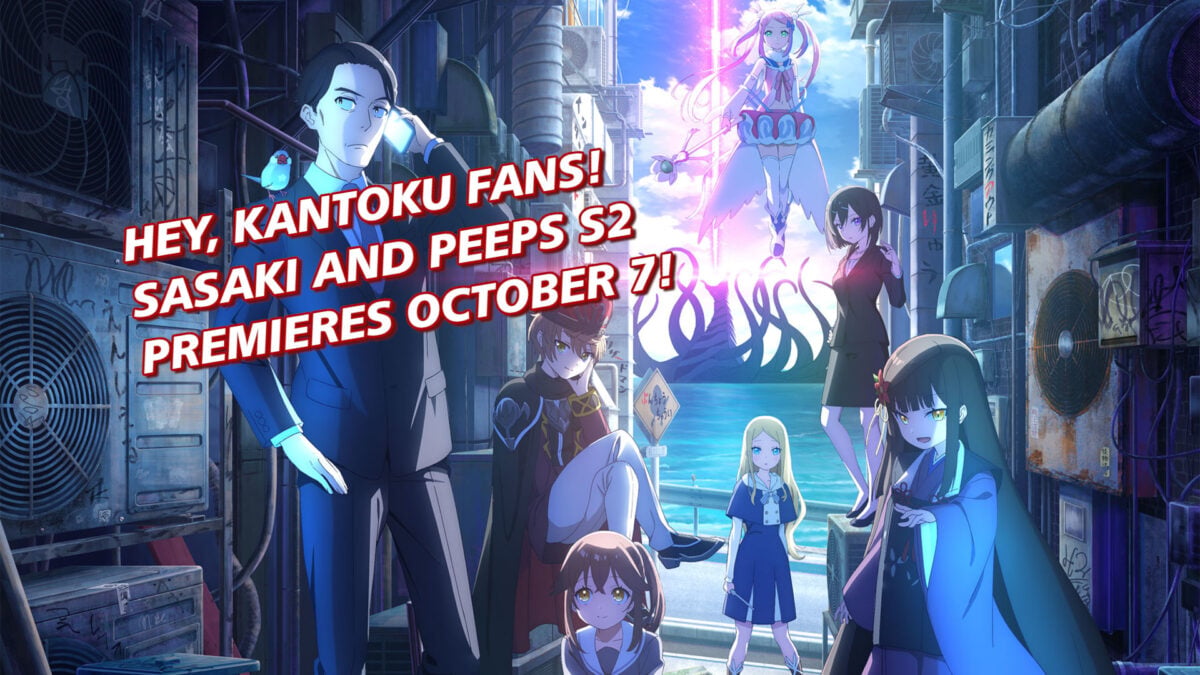 Hey, Kantoku Fans! Sasaki and Peeps S2 Premieres October 7!