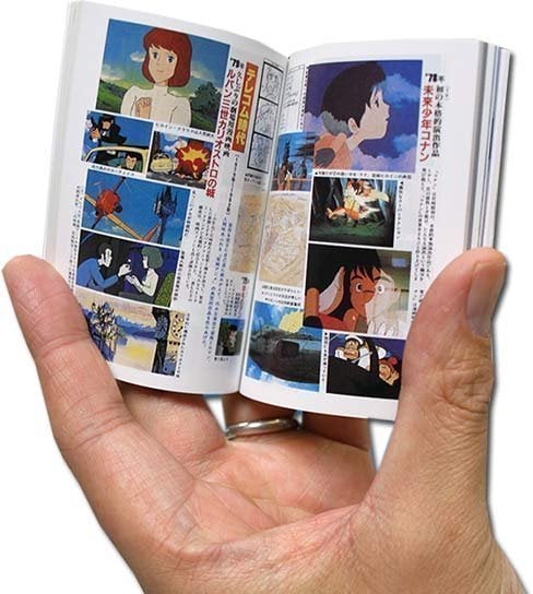 The Nausicaa Blu Ray Comes With A Reproduction Of An Anime Book From The 80s!