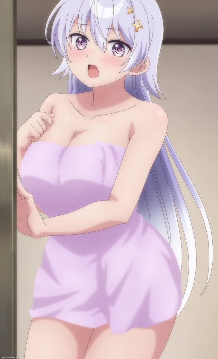Yowayowa Sensei Episode 11 Hiyroi Sensei Wears Bath Towel