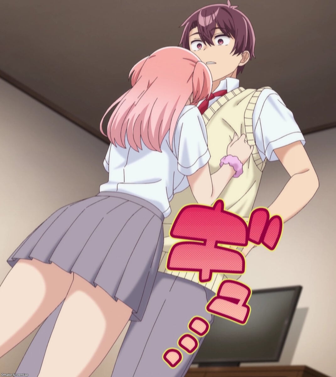 Yowayowa Sensei Episode 11 Mizuki Hugs Akihito