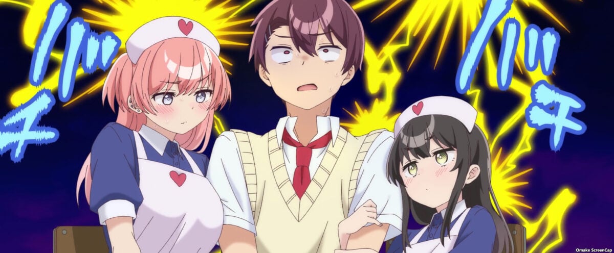 Yowayowa Sensei Episode 11 Nurses Yuuki And Mizuki Smother Akihito